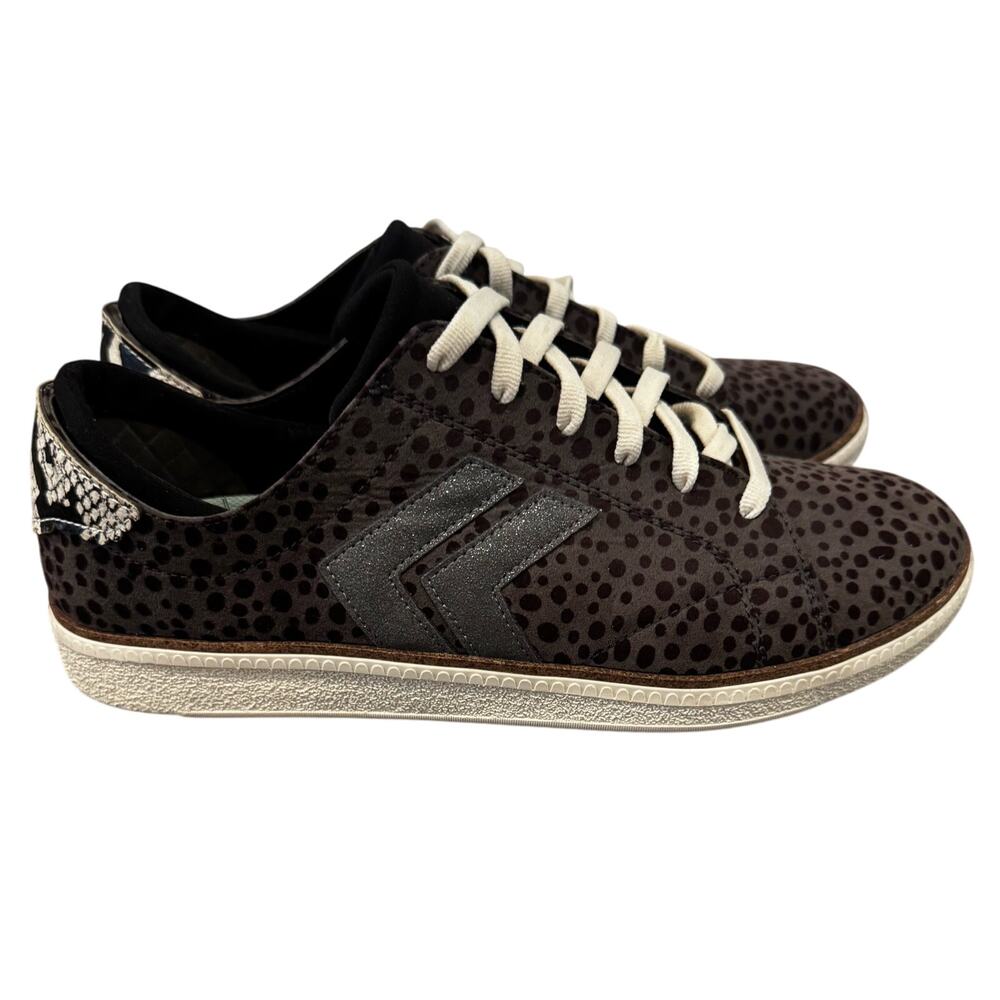 Dr Scholl’s - Sweet Kicks - Leopard, black lace up sneakers - Size 9‎